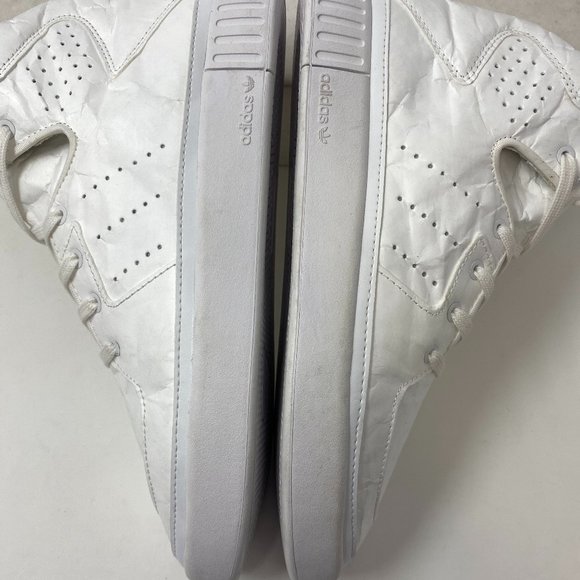 Adidas Womens Tubular Invader 2.0 Decon Triple White shoes BB2073 EUC - Picture 8 of 15